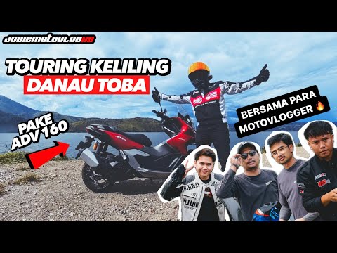 Touring EKSKLUSIF Bersama Motovlogger Indonesia ke Danau TOBA ! SERU Banget 🔥