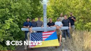 YouTube video thumbnail: American-Made Drone Technology Guiding Ukraine's Strikes Into Russia
