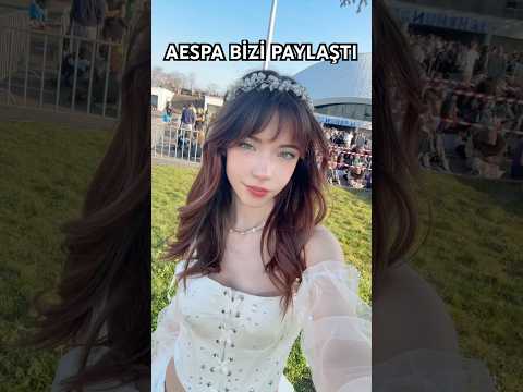AESPA KONSER VLOGU #keşfet #shorts #kpop #youtubeshorts #aespa