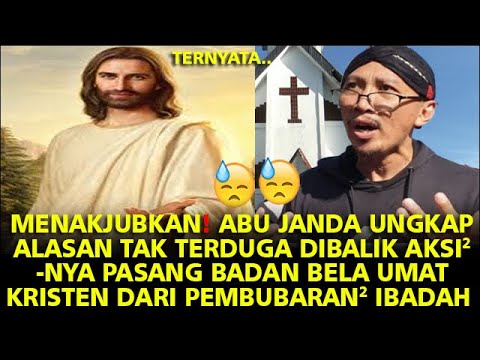 BARU SAJA😨😱ABU JANDA KEMBALI BELA DAN BONGKAR DIBALIK PELRANGAN IBADAH