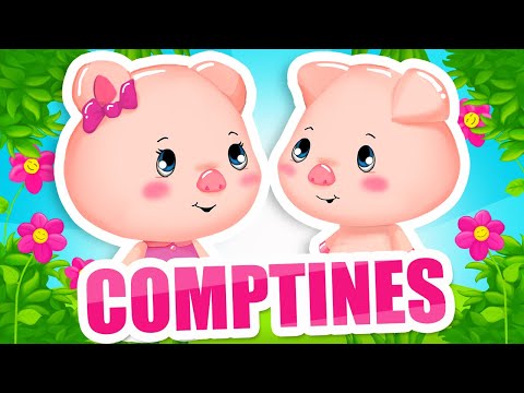 Un petit cochon pendu au plafond | Comptines et Chansons pour Enfants | Titounis