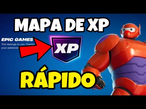 *MAPA DE XP ROTÍSIMO* COMO SUBIR RÁPIDO de NIVEL en FORTNITE! SUBE al NIVEL 100! XP CAPÍTULO 6