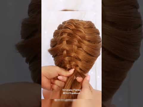 increíble trenza en Discos facil y rápida para niñas