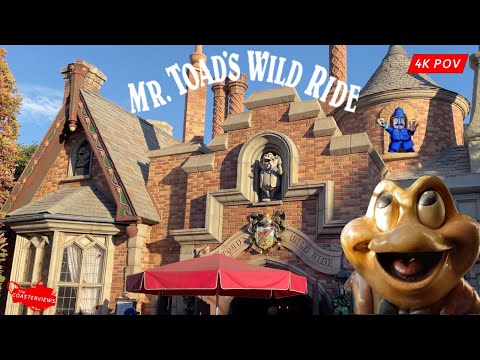 Mr. Toad's Wild Ride - Disneyland California [4K-60]