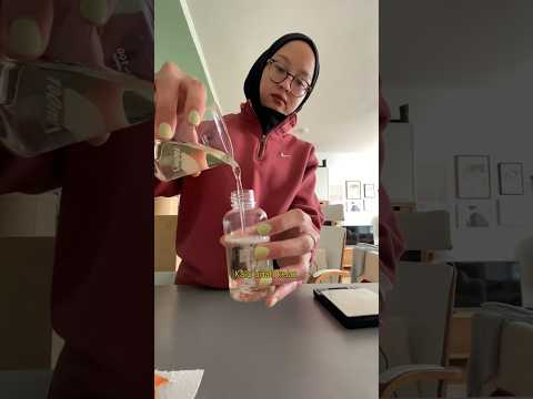 Making My Own Exfoliating Toner #skincare #cosmeticchemist