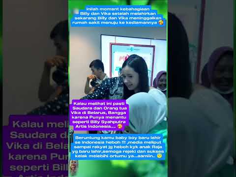 Sesak!!!Bang Billy dan Vika meninggalkan Rumah S4kit setelah melahirkan #shortvideo #artissiantar