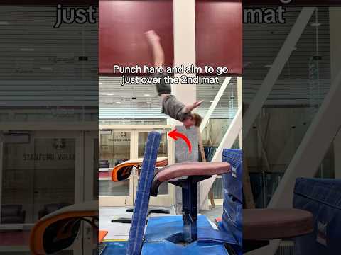 Hardest 4 Seconds of My Life 🥵 #gymnastics #gymnast #olympics #olympic #vault