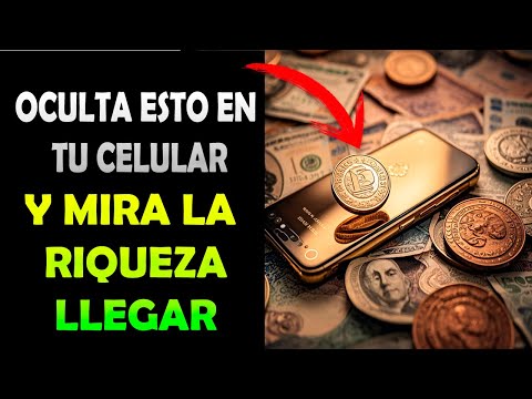 Esconde ESTO en tu TELÉFONO y atraerás Dinero sin Parar -  Ley de Atracción