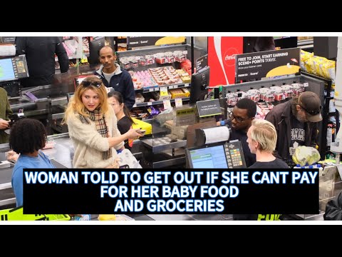 Struggling Mom told to get out because her card declined! But then this happened...