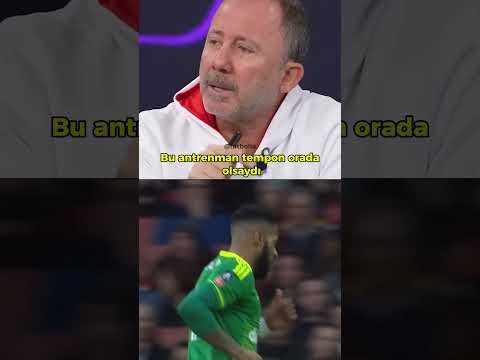 Sergen Yalçın Jeremain Lens'in Kadro Dışı Kalmasına Neden Olan Konuşmayı Anlatıyor