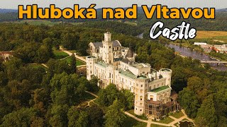 You Won’t Believe This Snow-White Castle Exists! 🇨🇿✨ | Drone Footage in 4K