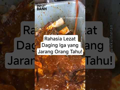 Rahasia Lezat Daging Iga yang Jarang Orang Tahu!