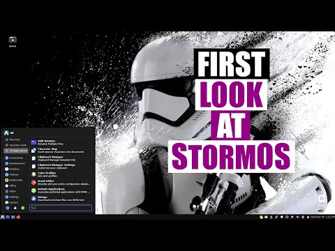StormOS Is A Beginner Friendly Arch Based Distro DistroTube
