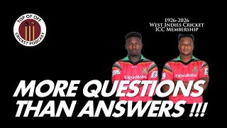 Sarwan's Press Conference Left a Lot to be Desired.