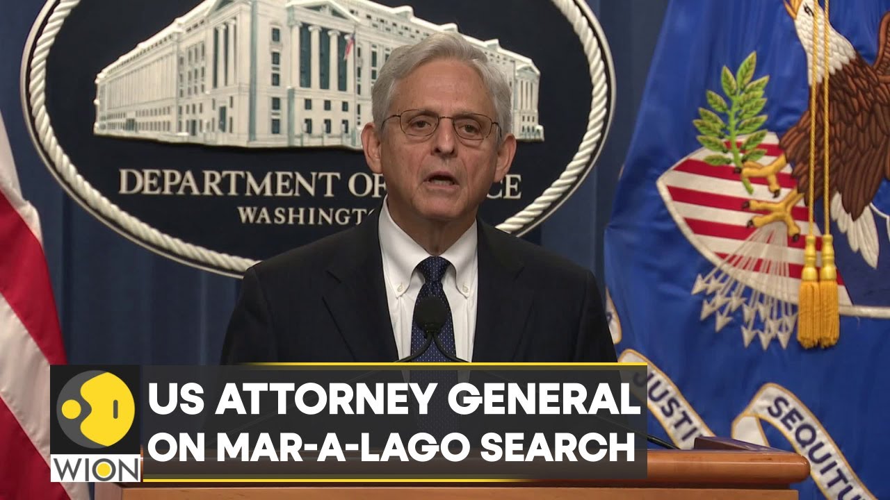 US attorney general Garland asks court to unseal warrant for Mar-a-Lago search