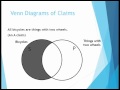 Categorical Propositions and Venn Diagrams
