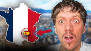 أغرب حدود في العالم: مدينة إسبانية محاصرة داخل فرنسا 🇫🇷 🇪🇸