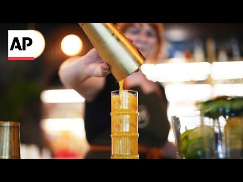 YouTube video thumbnail: Nonalcoholic Beer and Mocktails can Help People Stay Sober or Drink Less