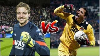 Krul vs Esteban penalty killers - AZ Alkmaar Video's