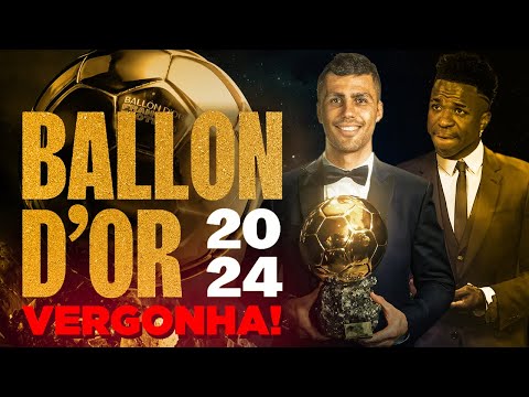 ⚽️ RODRI É ELEITO O MELHOR JOGADOR DO MUNDO! FIFA SACANEIA VINICIUS JÚNIOR NO BALLON D'OR