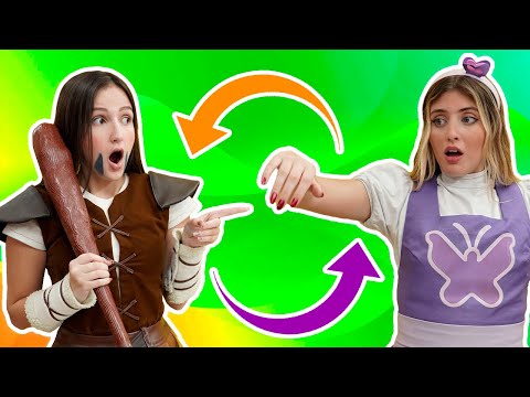 AVENTUREIRA ROXA E VILANA TROCAM DE CORPO - OS AVENTUREIROS