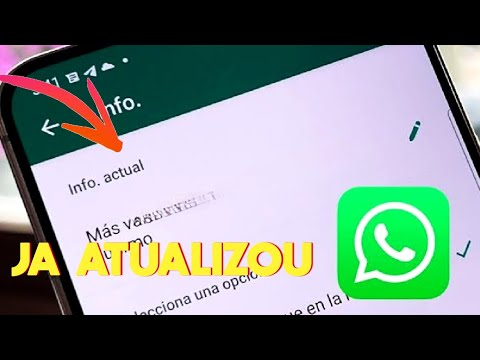 Nova Atualização do WhatsApp! Saiu Agora nova Função