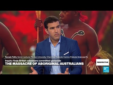 YouTube video thumbnail: Aboriginal-led Inquiry Finds Genocide Committed Against Indigenous Australians