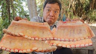 หลอดคอวัวใหญ่ขนาดนี้!! เอามาทำอาหารได้จริงเหรอ ??