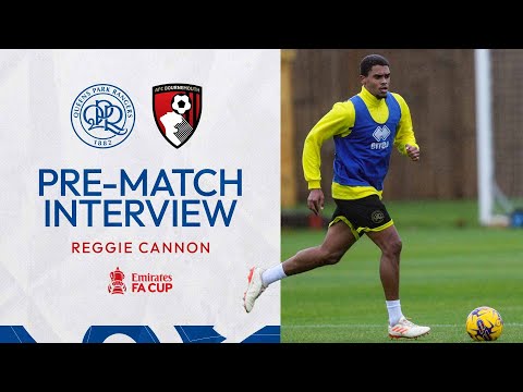 👊🏻"A Difficult Time - But I Believe" | Pre Match Interview | Reggie Cannon | QPR vs Bournemouth