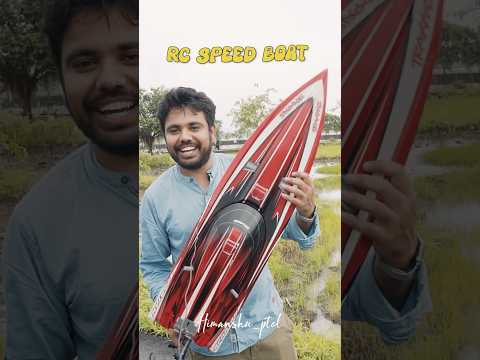 RC Speed Boat ko pila dia Paani 😅 @RC.Aviators #rcindia