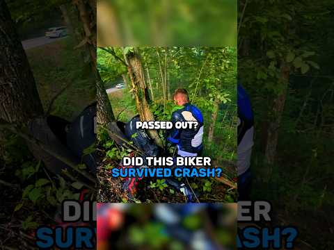Did This Biker SURVIVE The Crash? 😢 @maxwrist