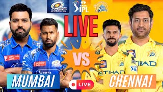 🔴IPL Live Match Today : MI VS CSK Match-38 Live | CHENNAI VS MUMBAI | Live IPL Match Today 2025