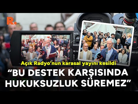 Açık Radyo’nun karasal yayını kesildi: Böylesine bir destek karşısında hukuki baskılar sürdürülemez