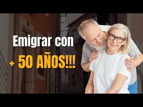 ✅ PAÍSES que permiten EMIGRAR siendo MAYOR de 50👌 👨🏻‍🦳👩🏼‍🦳