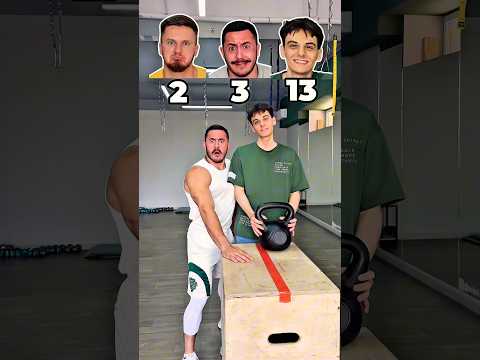 🆚Strong Run Challenge | Who was the strongest?🥸 #funny #foryou #challenge #shorts #gym #strong