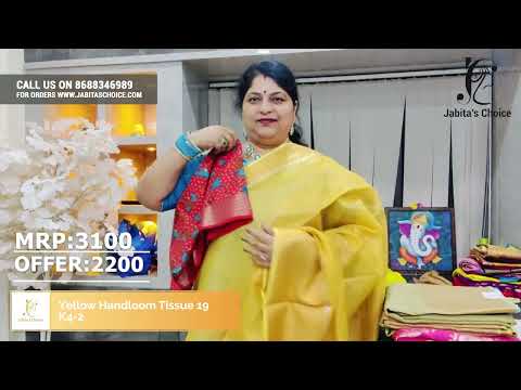 Handloom Tissue Collection | Latest Sarees Online Shopping | Best Saree Collection