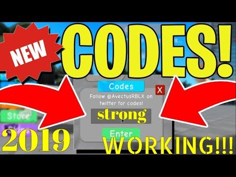 Avectusrblx Twitter Codes 2019 07 2021 - roblox weight lifting simulator 3 script pastebin
