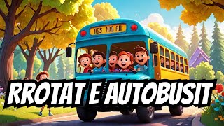 Autobusi dhe 5 Këngët e reja më të bukura për fëmijët në 2024.👶🎶 #wheelsonthebus