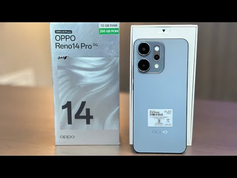 Oppo Reno 14 Pro 5G Titanium Gray Unboxing,First Impressions & Review 🔥 | Oppo Reno 14 Pro 5G #oppo