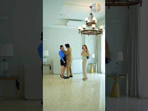 ช็อกทั้งบริษัท!! ท่านประธานพุ่งไปจูบ รปภ. สาว!! #shorts #หนังสั้น #reels #drama