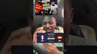 France 🇫🇷 vs Spain 🇪🇸, who will win #worldcup #spain #france