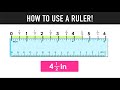 Measuring Lengths with a Ruler