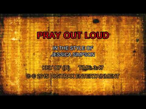 Jessica Simpson – Pray Out Loud (Backing Track)