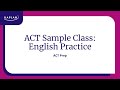 ACT English Practice: Key Strategies and Sample Questions
