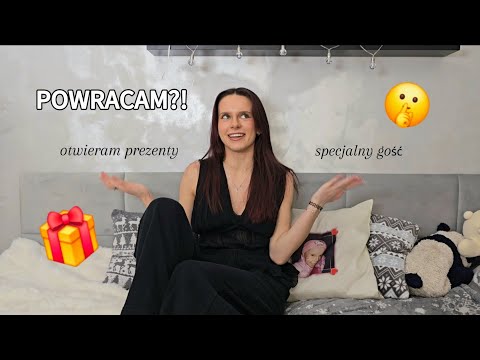 WIELKI POWRÓT 🥳 otwieram prezenty & specjalny gość 🤫
