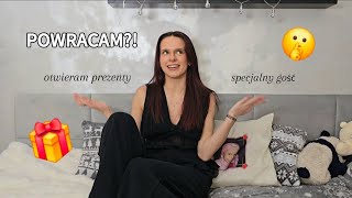 WIELKI POWRÓT 🥳 otwieram prezenty & specjalny gość 🤫