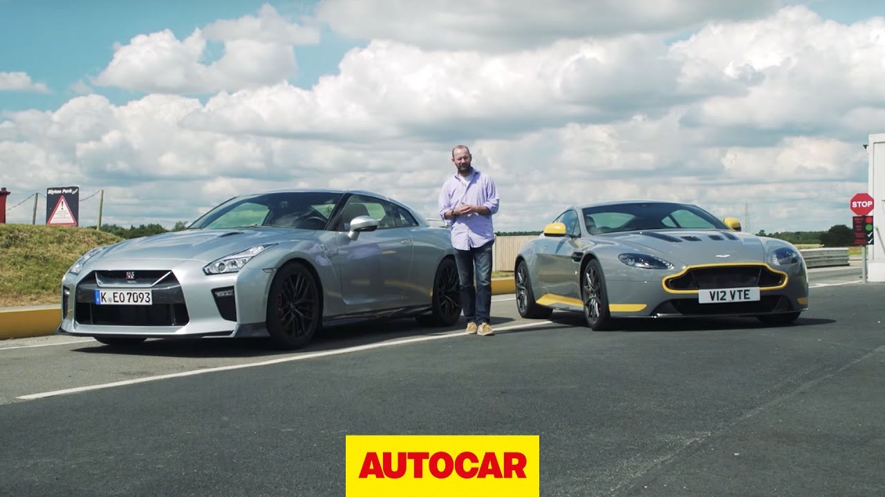 Which is fastest? Nissan GT-R takes on Aston Martin V12 Vantage S - Autocar