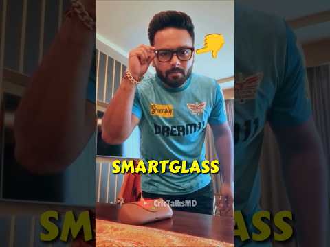 Rishabh Pant के पास एक ऐसा SMARTGLASS है जिसकी कीमत ₹35,000 से ज़्यादा है!🤯 #shorts