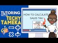 Calculating Sales Tax Concepts