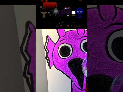 I heated up the Durple painting with a hot air fan
